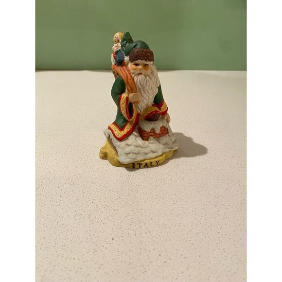 1991 Rsvp Santa's Of The Nations (Italy) Porcelain Figurine No Box #8904 Vtg - Picture 1 of 4